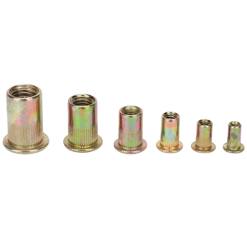 150pcs Mixed Galvanised Rivet Nuts