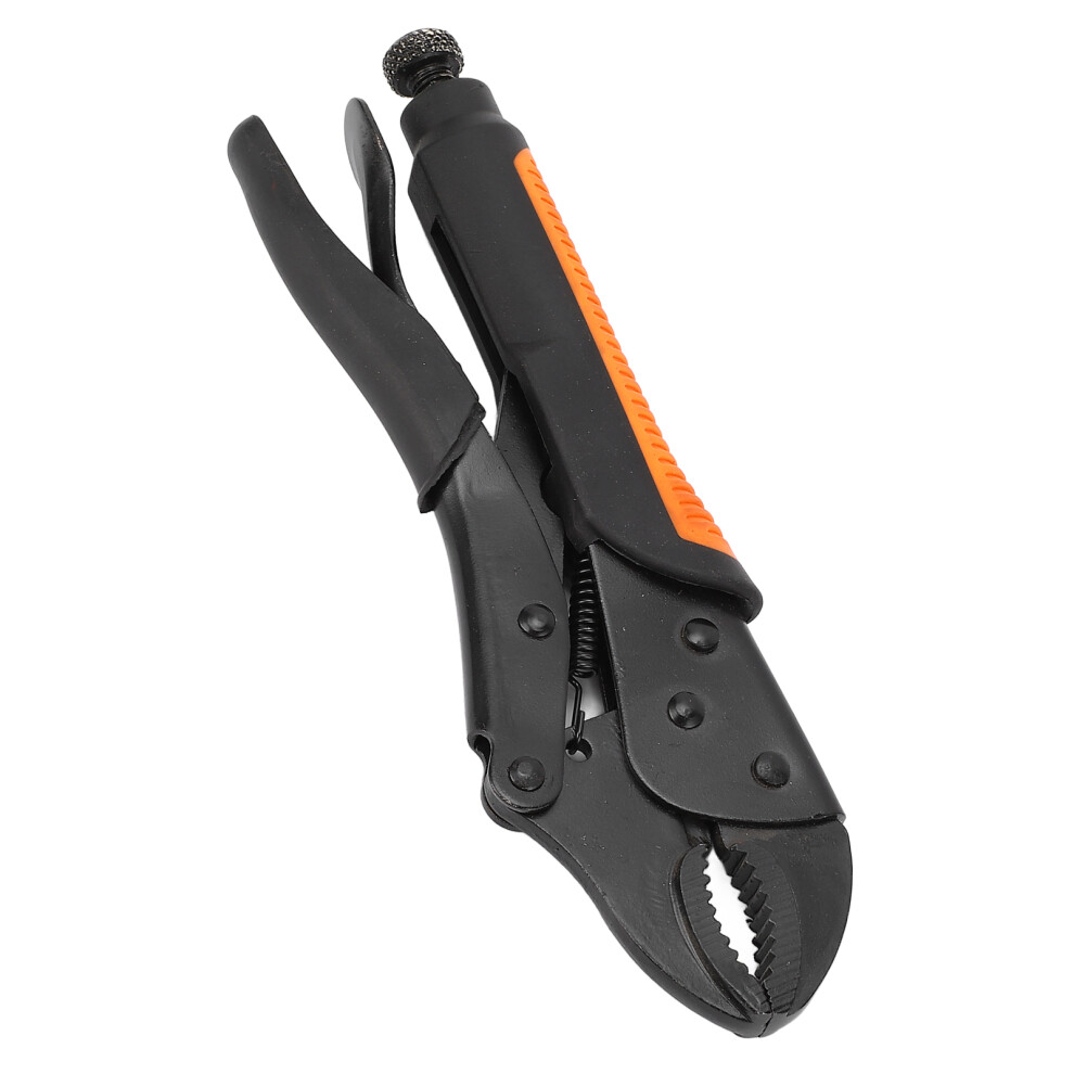 Carbon Steel Locking Pliers 10in Curved Jaw