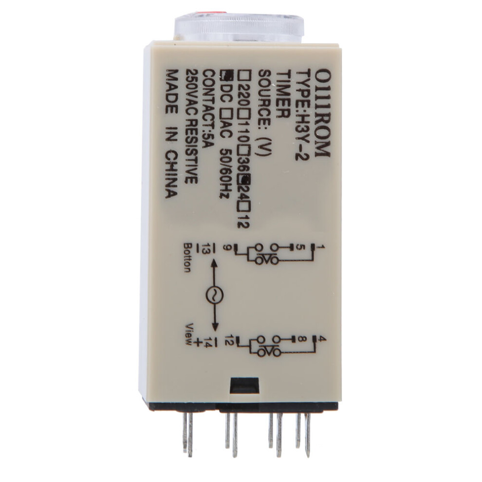 High Accuracy Time Relay 8 Pin H3Y-2