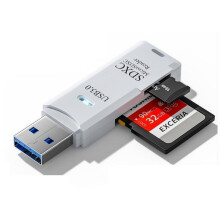 Usb 3.0 Kaartlezer Externe Geheugenkaartadapter Hoge Snelheid 2-in-1 Ondersteunt Sd Tf Sdhc Sdxc Mmc