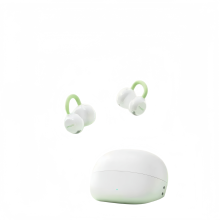 Auriculares inalámbricos de conducción ósea con clip para la oreja, abiertos, para música, llamadas y deporte