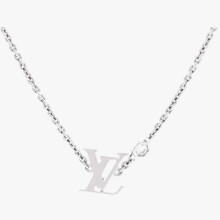 Vierbladige bloem hanger ketting voor dames in witgoud met diamant, elegant cadeau voor haar