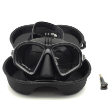 Snorkelmask voor volwassenen met zachte siliconen afdichting en HD spiegelglazen voor duiken
