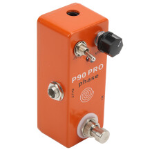 Phaser Effect Metal Knob Guitar Pedal Orange