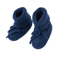 Soft First Walking Shoes for Baby Infant Prewalker-Deep Blue