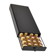 Fashionable 40 Capsules Coffee Pods Storage Rack Sturdy and