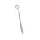 Speelse sleutelhanger Compacts Design-Zilver 2 1