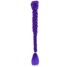 Synthetisch gevlochten haarstukje Pruik Twist-Sieraden Blauw