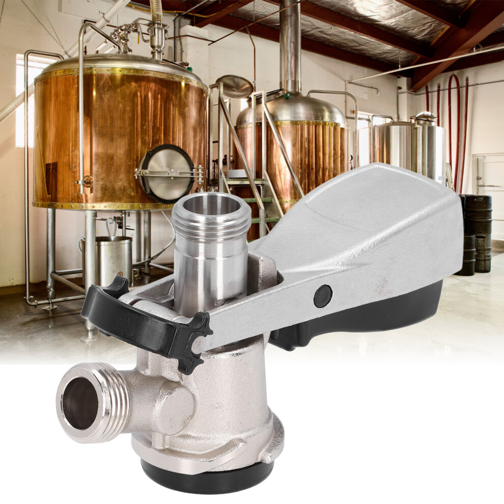 Stainless Steel D Type Keg Coupler G5/8 Beer