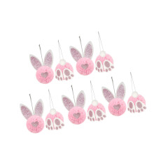 Stylish Rabbit Ears and Rear Shape Wall Decoration For-Pink
