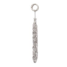 Decoratieve sleutelhanger Lichtgewicht sleutelhanger-Zilver 1