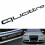 RS Style Quattro lang frontgrill med blank sort forkromet emblem til udvendig beklædning 1