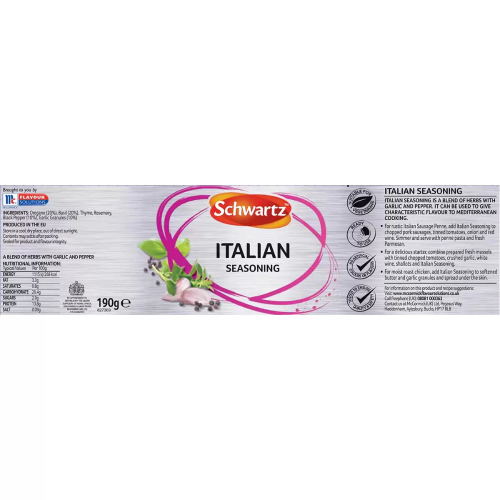 Schwartz Schwartz Italian Seasoning 190g 2