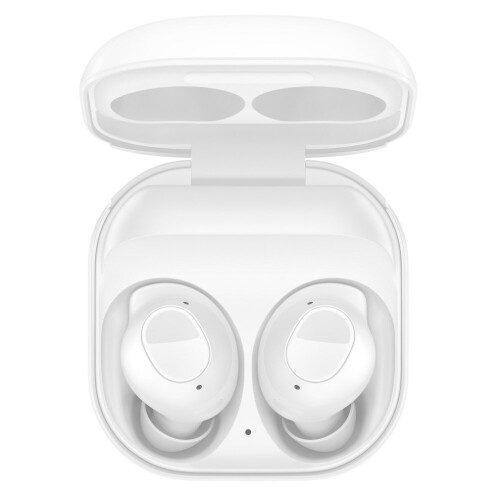 Auricolari true wireless Bluetooth bianchi, compatibili con Buds FE, suono nitido e batteria a lunga durata