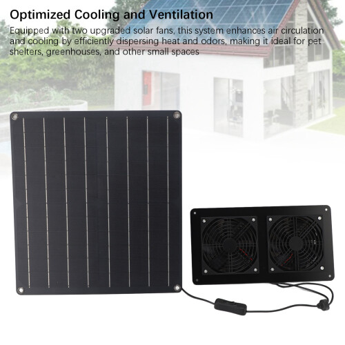 Solar Ventilation Fan Kit 12V