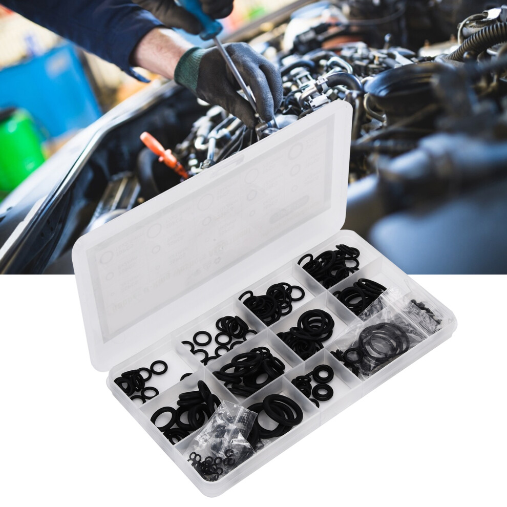Nitrile O-Ring Assortment 270Pcs Sealing Washers
