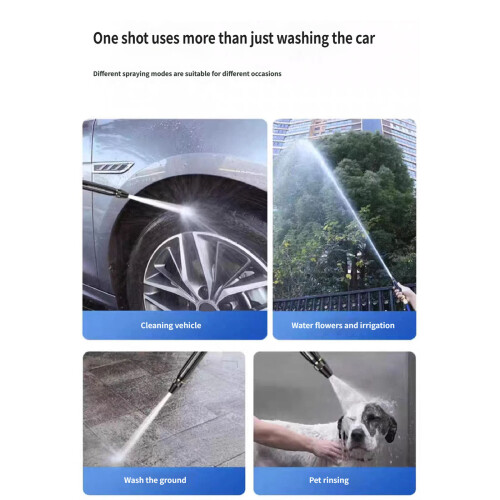Verstelbare hogedruk-autowassproeier met-Alle legering 1 set 2