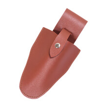 Waterproof Gardening Scissors Holder Sheath Scissors-red brown
