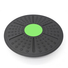 (Green)Wobble Balance Board Antiscivolo per Yoga Altalena Core Fitness Tavola Esercizi