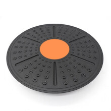 (Orange)Wobble Balance Board Antiscivolo per Yoga Altalena Core Fitness Tavola Esercizi