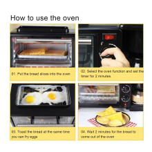 Electric Breakfast Maker with Oven
