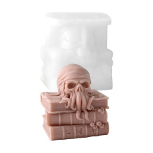 Moule en Silicone de poulpes de crâne polyvalent pour les-5663