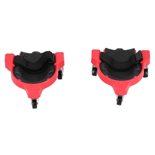 ABS Rolling Knee Protectors 2Pc Set