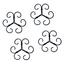 Supports réglables pour plantes de jardin, 4 pièces, pour-amour