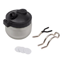 Airbrush Washing Tool with Waste Collector Cleaning Pot For