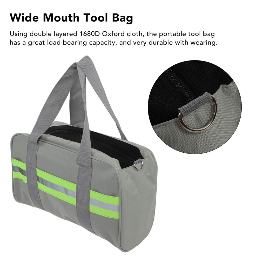 14in Oxford Cloth Tool Bag Wide Mouth