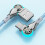 Doppelt abgewinkeltes USB-auf-Typ-C-Ladekabel mit-2m 5