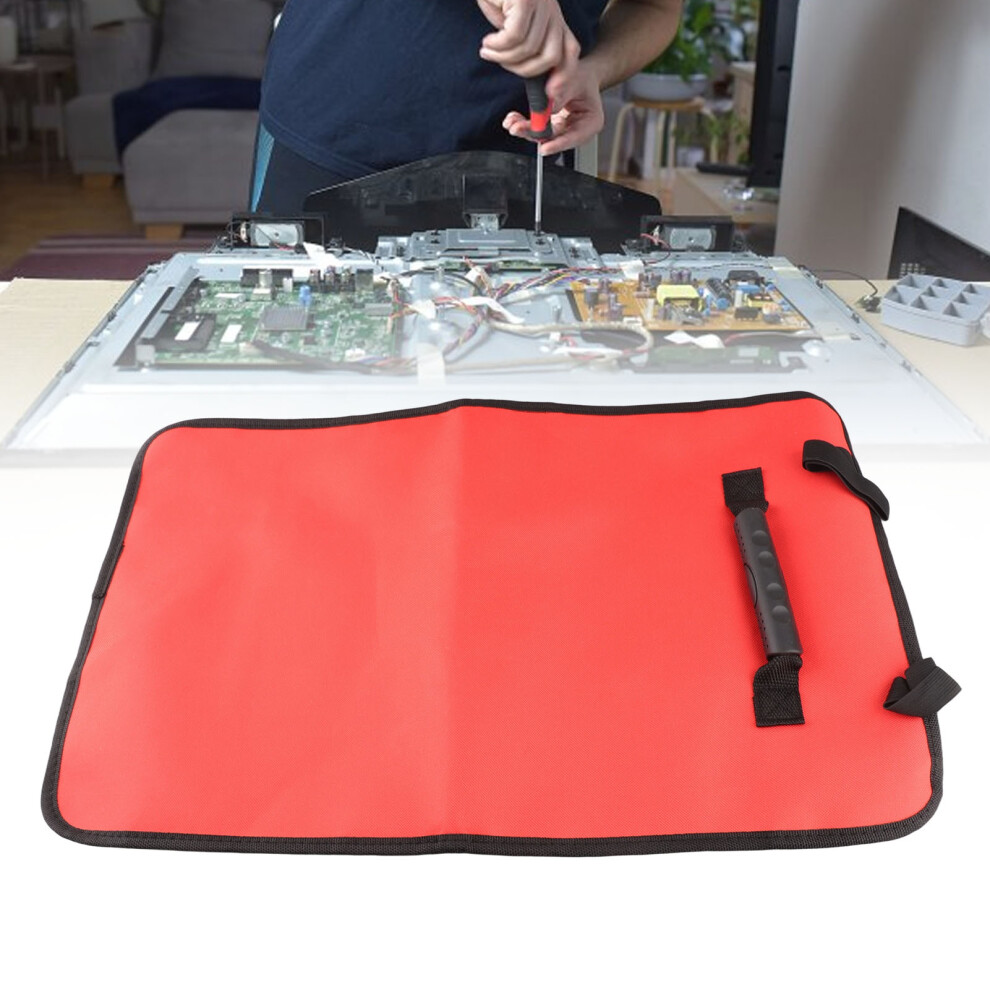 Heavy Duty Roll Up Tool Organiser Red