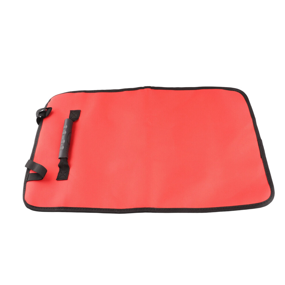 600D Oxford Roll Up Tool Pouch Red 58cm