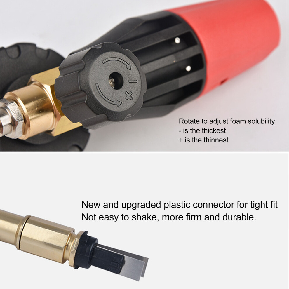 Wide Neck Adjustable Foam Gun for Washer