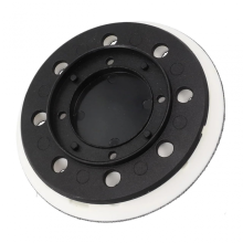 Platorello abrasivo da 125 mm con fissaggio a strappo, compatibile con levigatrici ES 125, ETS 125, ETSC 125 e EQ