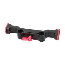 Industriële sterkte 15 mm buisklem dubbele gatmontage voor