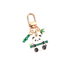Bamboo and Panda Keyring Pendant Versatile Accessory For Keys-4