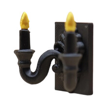 Miniature Wall Light For Dollhouses Plastic Tiny-Gold