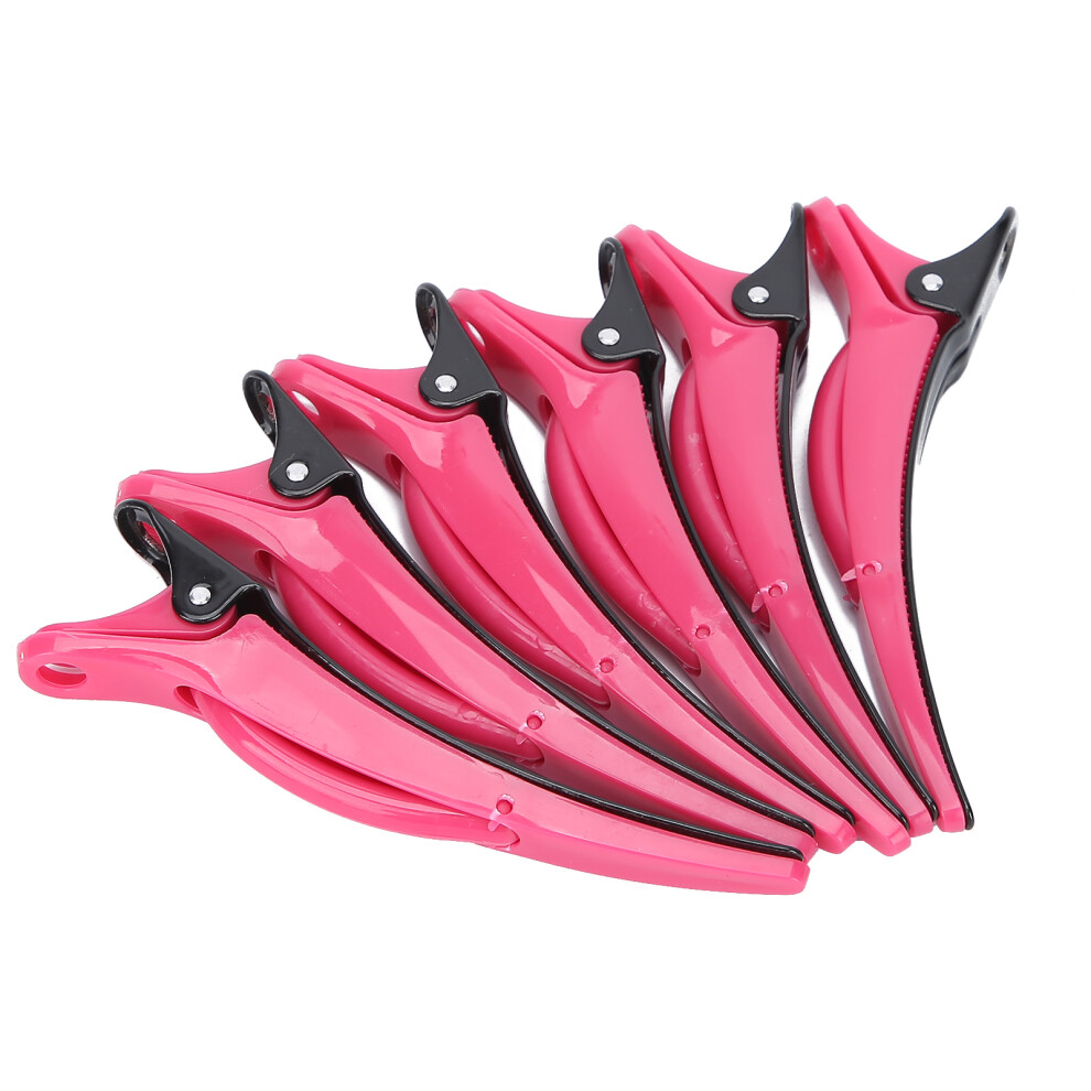 6 ABS Duckbill Hair Clips Salon