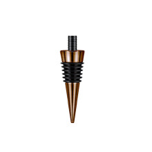 (Rose Copper)Kit guarnizioni riutilizzabili tappo vino in lega di alluminio per amanti del vino matrimonio bar festa