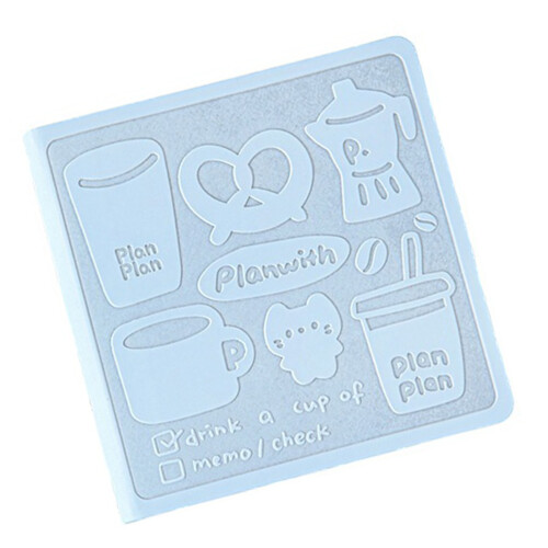 Miniature Journal Notebook Small Notebook With PU Leather-blue