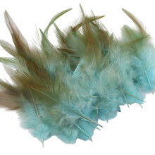 7-15CM Natural Craft Feather For Costume Making Home-Hole L