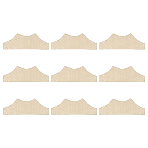 Under Breast Perspiration Absorber Pads Disposable Bra-Khaki