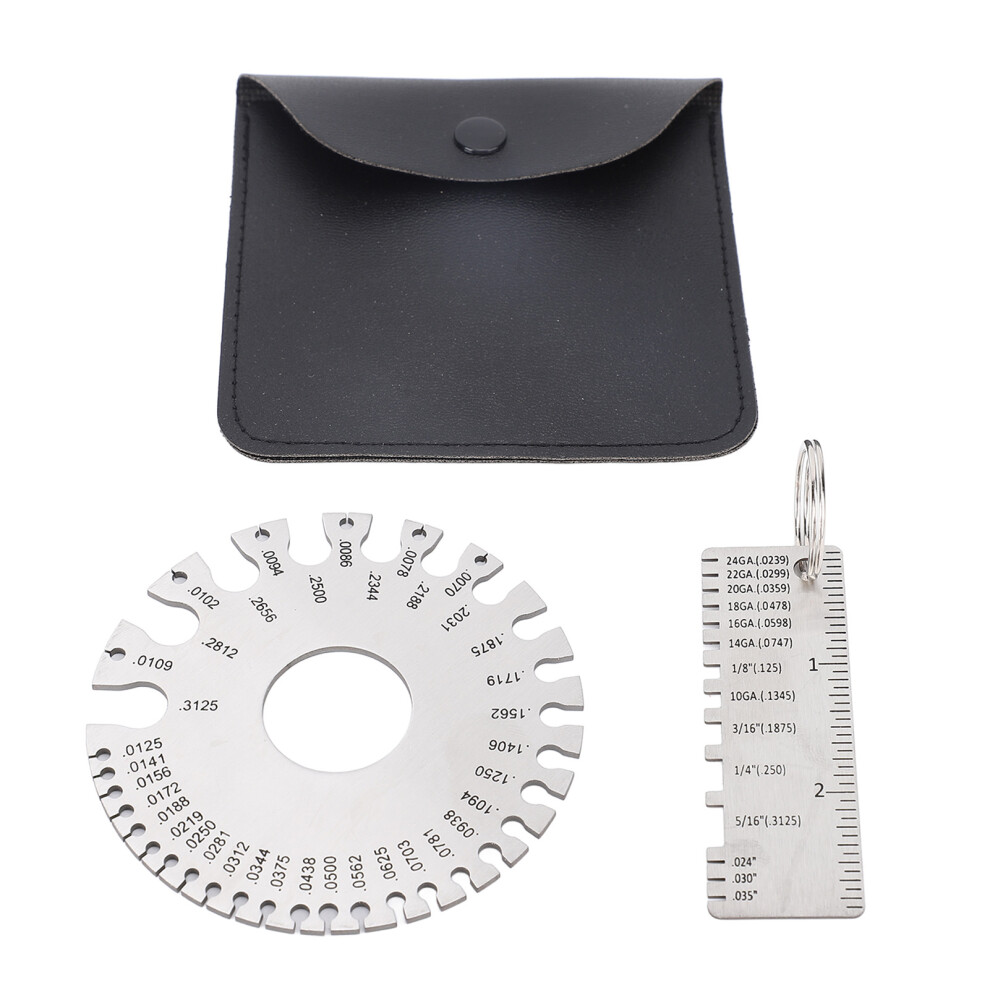 2PCS Welding Seam Inspection Gauge Set