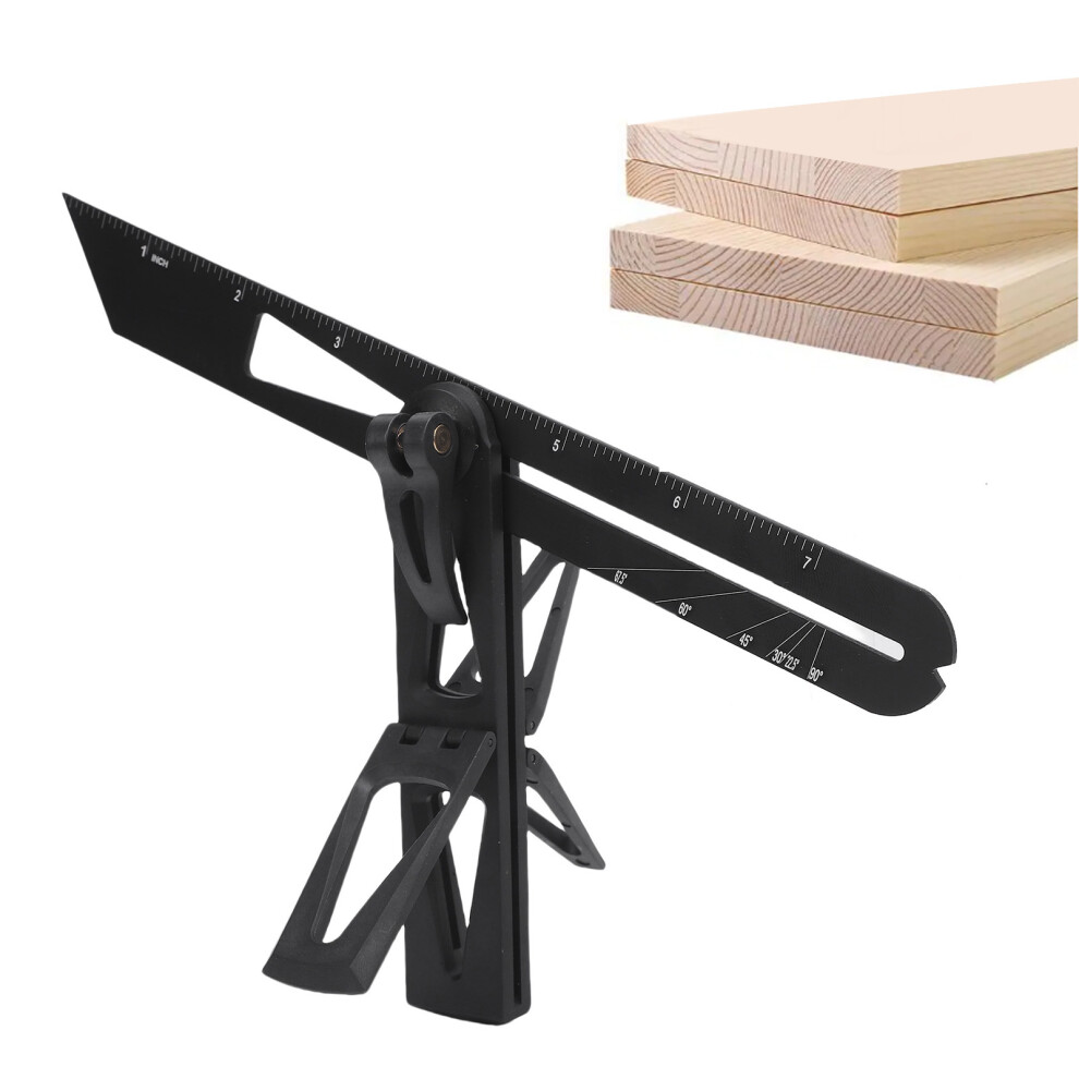 Professional Angle Scribing Ruler ABS