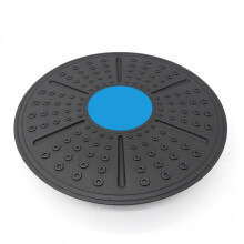 (Blue)Wobble Balance Board Antiscivolo per Yoga Altalena Core Fitness Tavola Esercizi