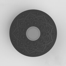 (Gray Datura)Wobble Balance Board Antiscivolo per Yoga Altalena Core Fitness Tavola Esercizi