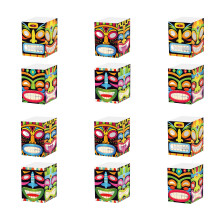 Colorful Totem Party Decorations 4/8/12Pcs User Friendly-12