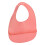 Baby Silicone Bib Dishwasher Safe Pink 1