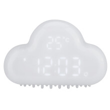 Cloud Alarm Clock Magnetic White Led